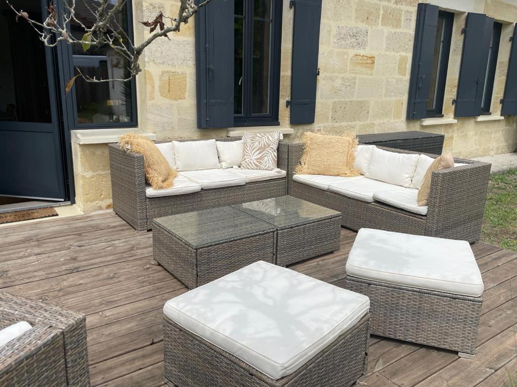 Charmante Echoppe En Pierre Proche Gare Villa Libourne Esterno foto